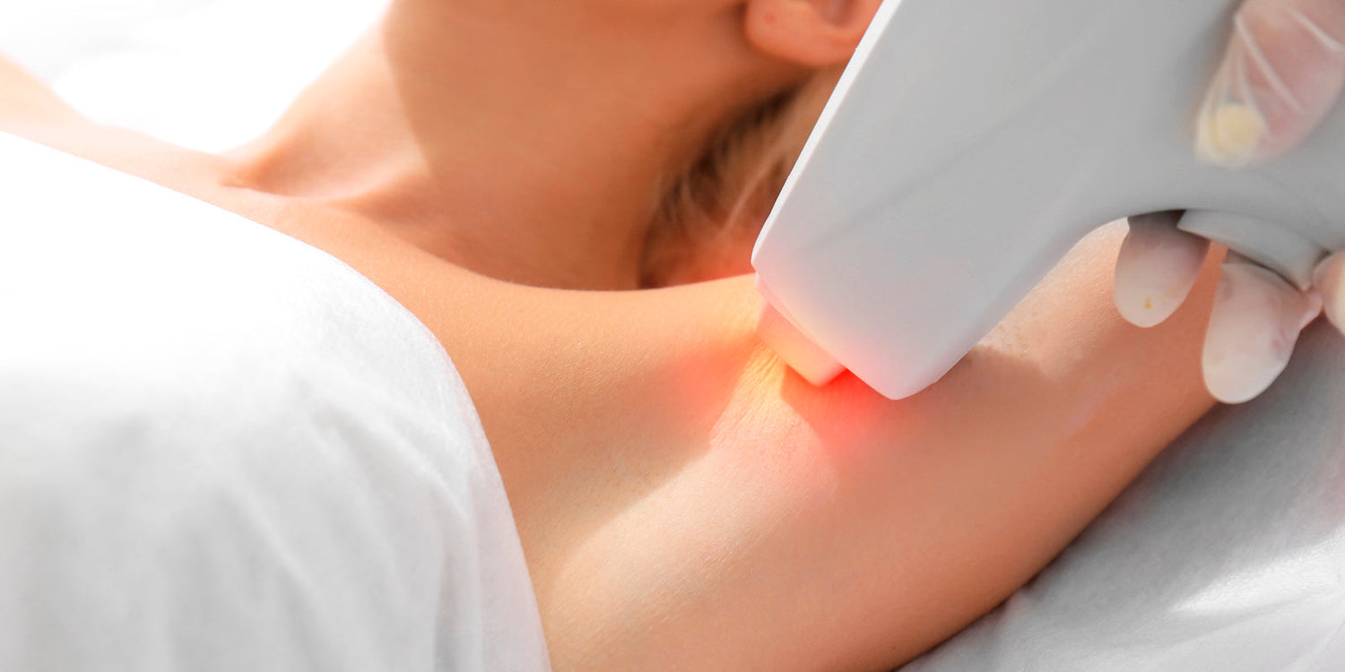 טיפול לייזר להזעה בבית השחי