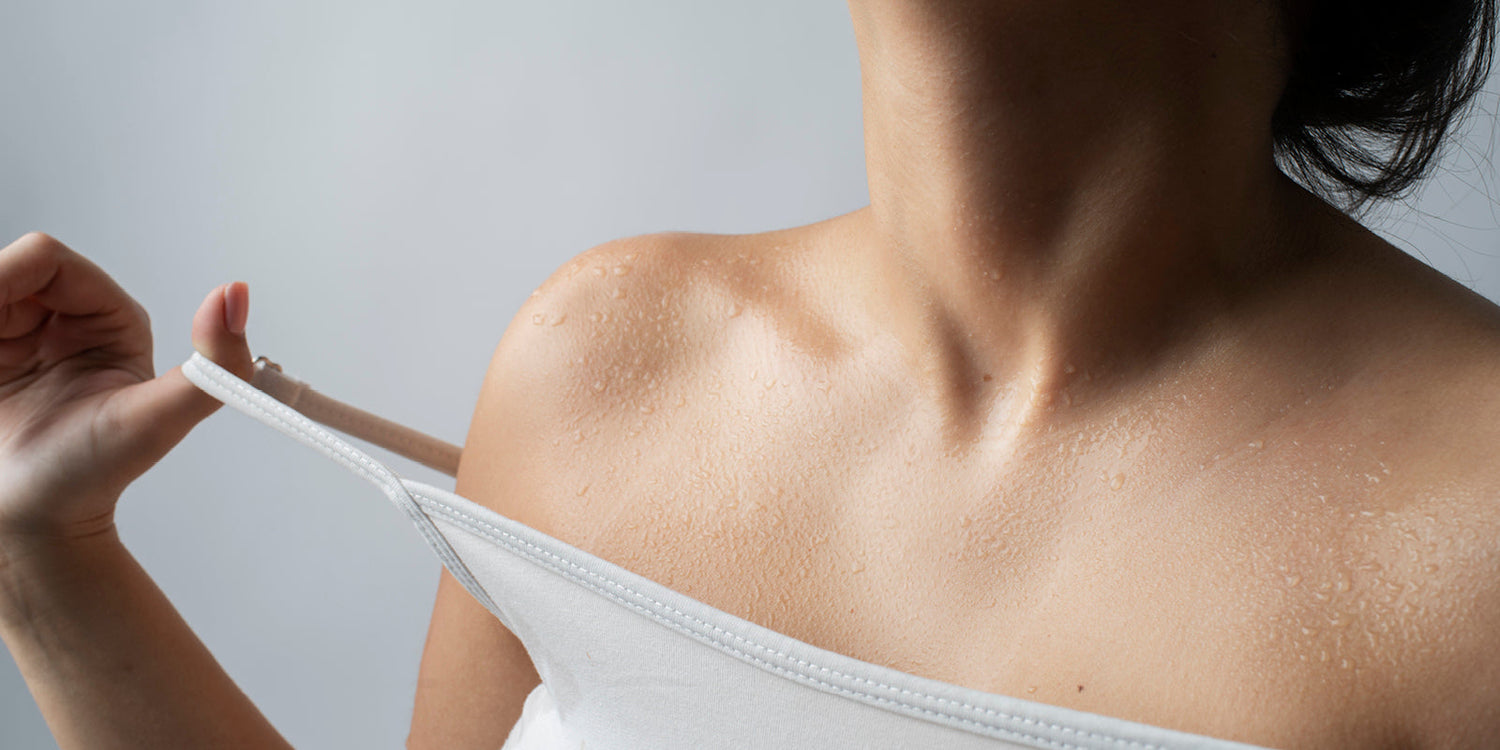 כך תתמודדו עם זיעה מוגברת