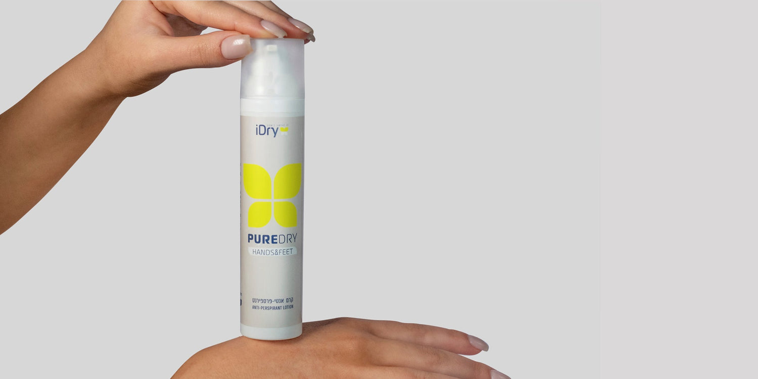 טיפול בהזעת יתר בכפות הידיים