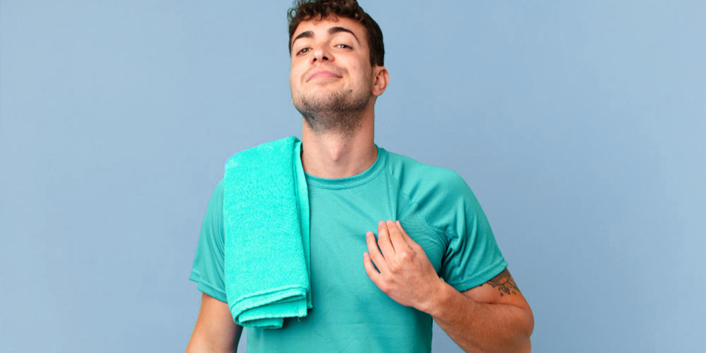 הזעת יתר בחזה