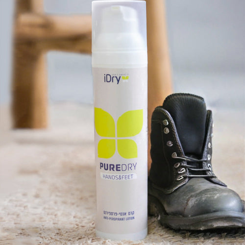 קרם אנטי-פרספירנט לידיים ולרגליים של iDry