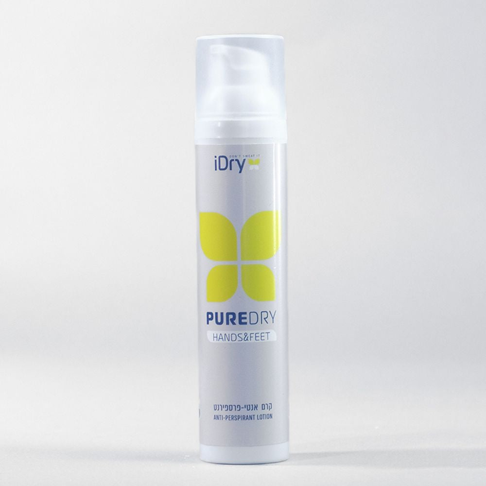 קרם אנטי-פרספירנט המיועד לידיים ולרגליים