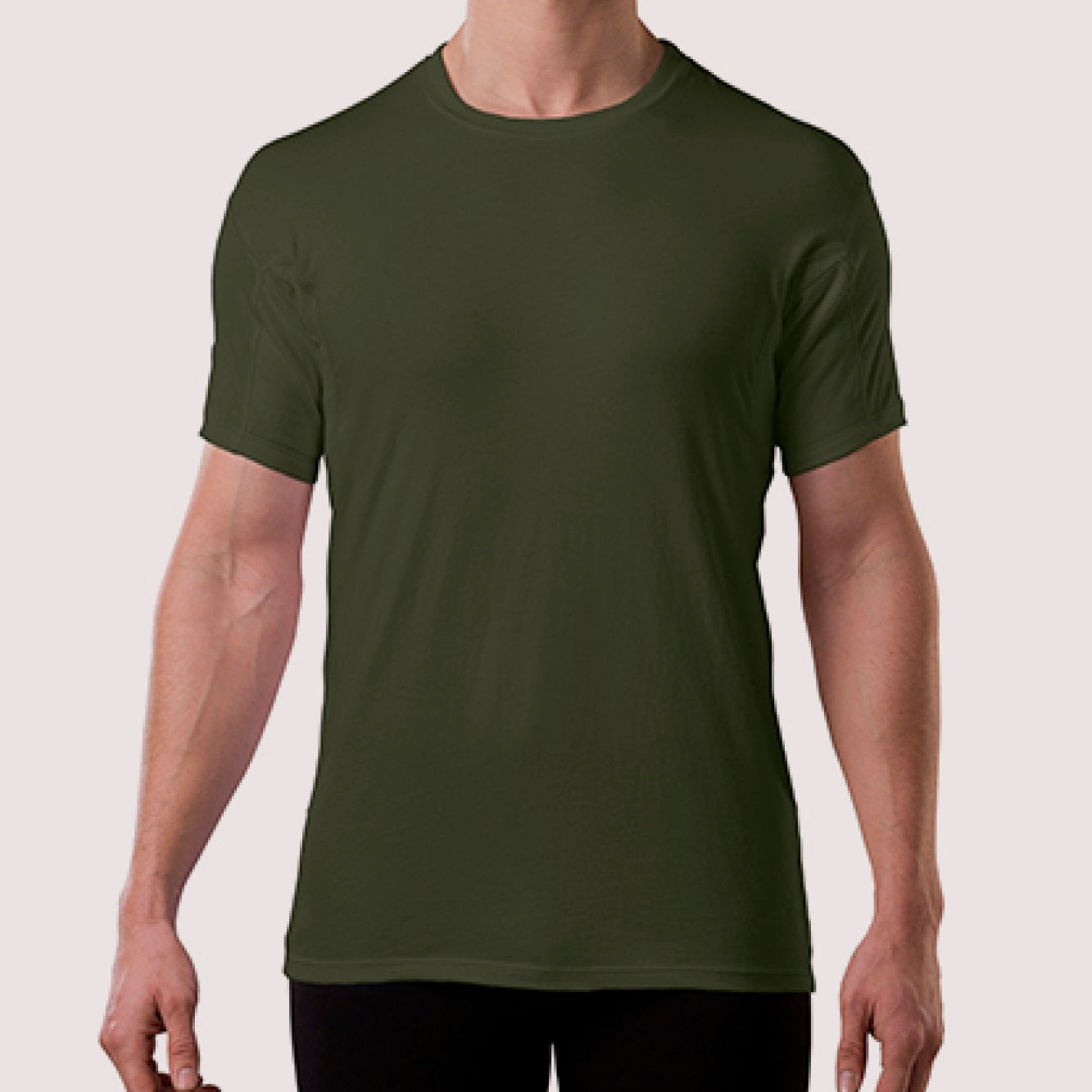 חולצת REGULAR FIT גברים צווארון עגול