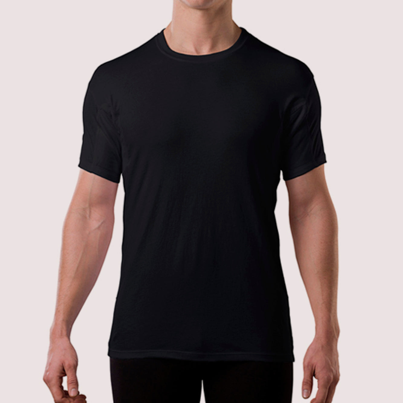 חולצת REGULAR FIT גברים צווארון עגול